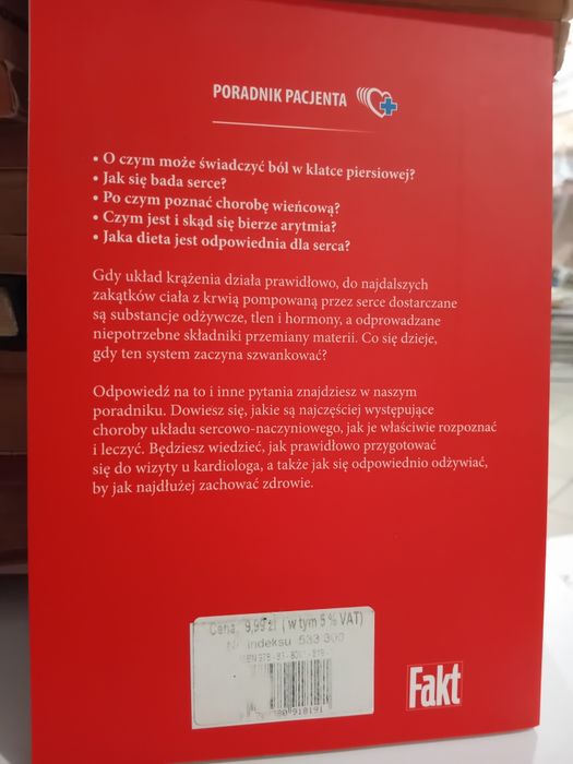 Poradnik Pacjenta choroby serca nadciśnienie miażdżyca udar zawał