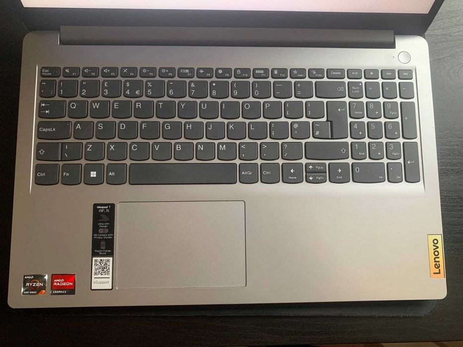 Lenovo Hexadecacore 15.6" Ryzen7/16GB/1TB_Nvme Novo na garantia