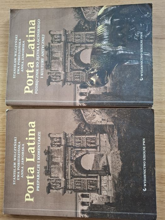 Porta Latina Podrecznik,Preparacje Komentarze S.Wilczynski-2 SZT
