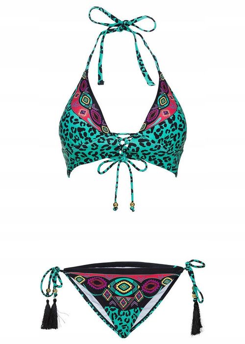 B.P.C wiązane bikini boho gepard r.42