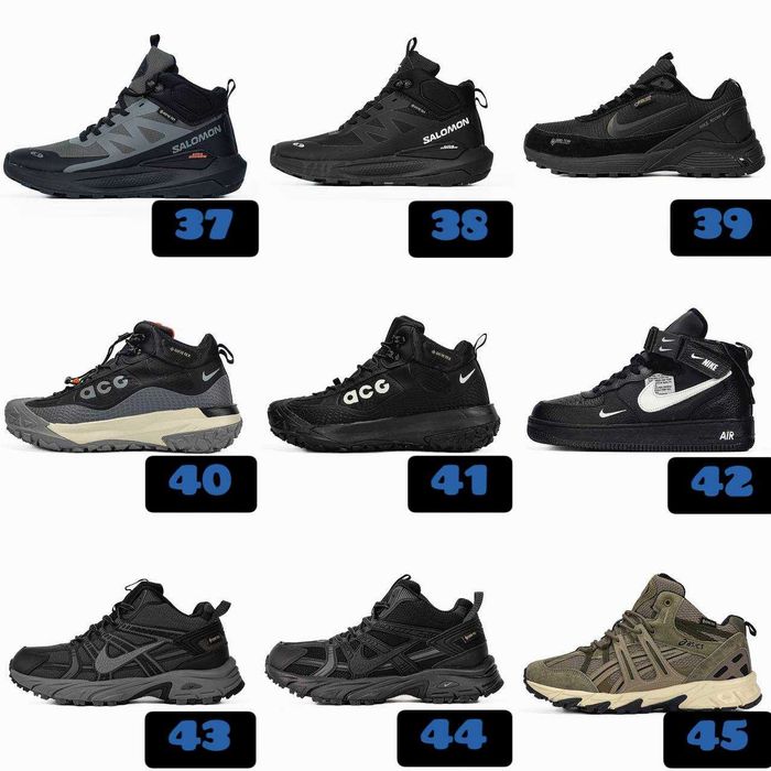 ‼️Кросівки на хутрі різних моделей на ЗИМУ | Унісекс | Розміри 36 - 46