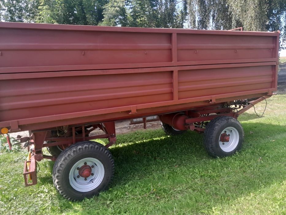 Sprzedam przyczepę D732, wywrotka, plandeka