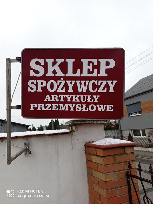 Baner reklamowy dwustronny  95/95