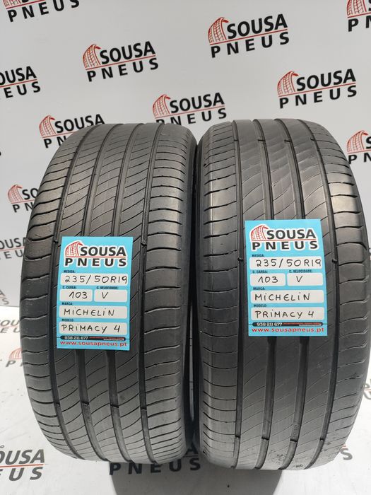 2 pneus semi novos 235-50R19  103V Oferta dos Portes