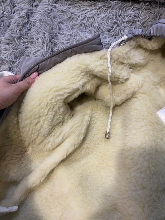 Теплий зимовий конверт для малюка 56 розмір