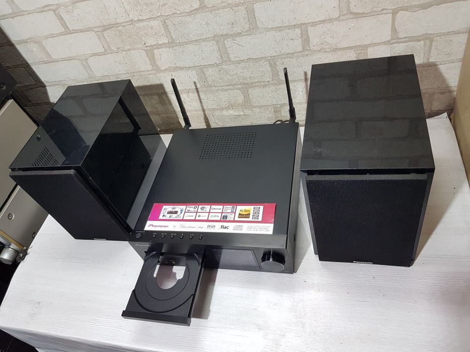 Музична система/ Ресивер/Cd  Pioneer X-HM82-K, 100Вт,WiFi,Bluetoot