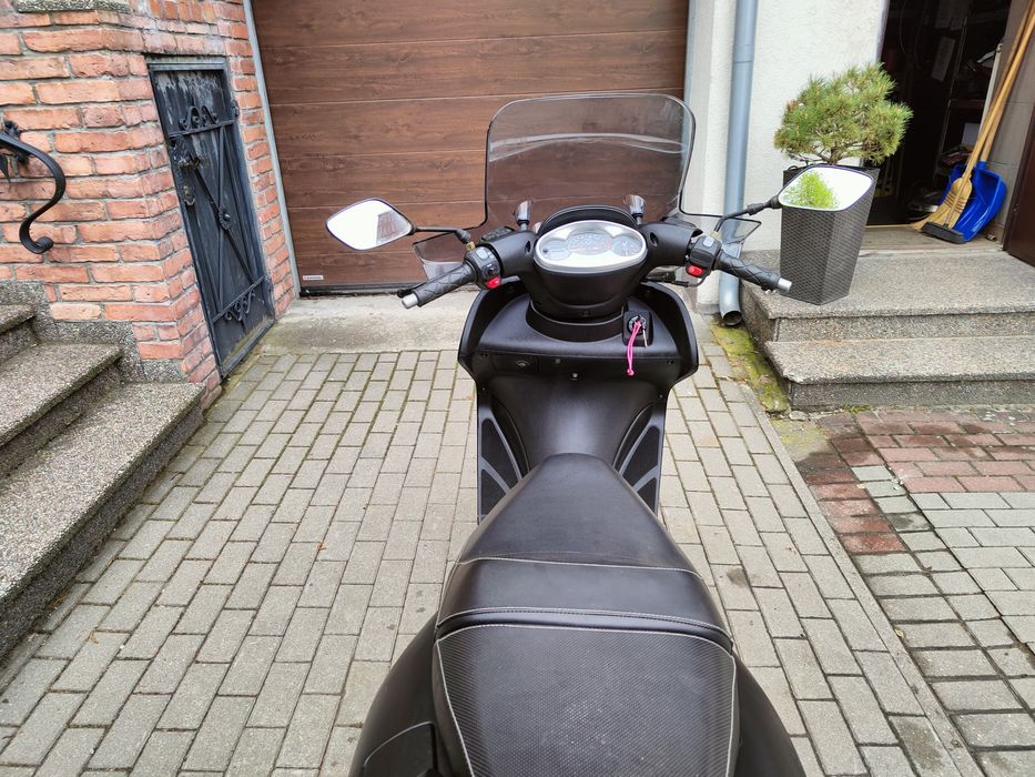 Yamaha Majesty 125 Transport