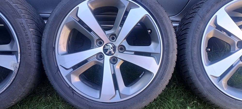 Felgi 17 opony zimowe Peugeot Citroen 5x108 Berlingo Partner  308
