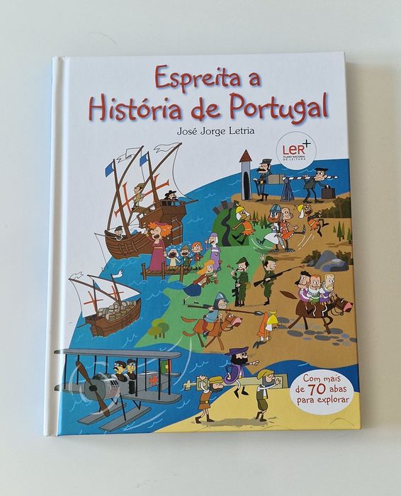 Livro Espreita a História de Portugal