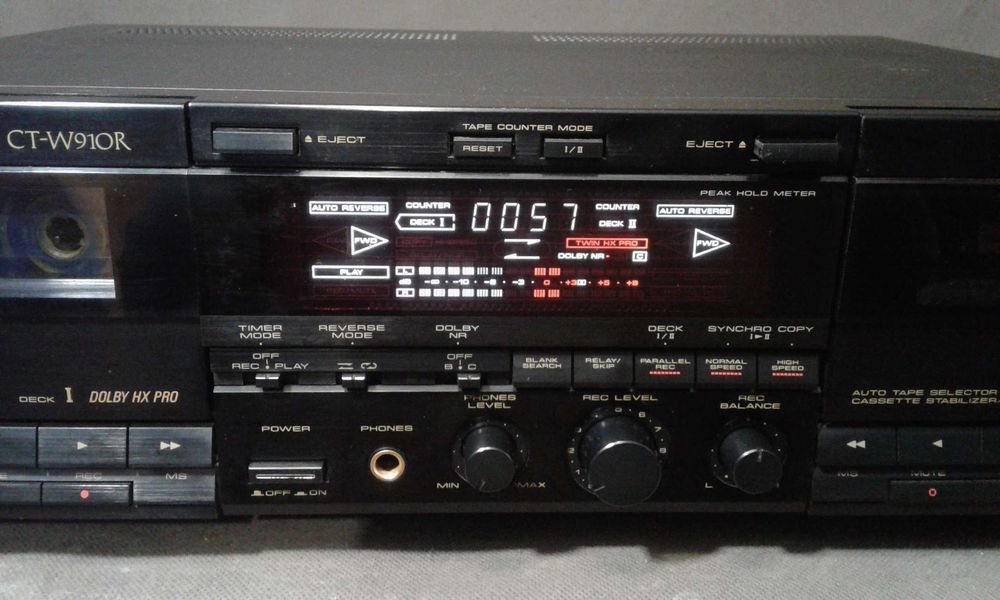 PIONEER CT-W910R,magnetofon kasetowy