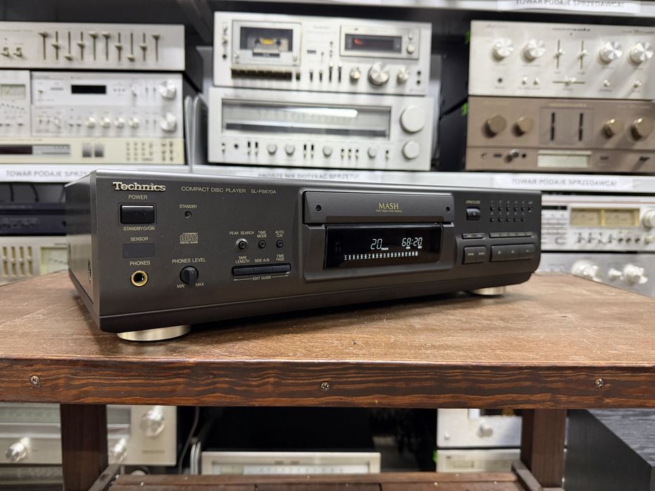 ‼️ Technics SL-PS670A – Wysokiej Klasy Odtwarzacz CD Hi-Fi | Audio Room