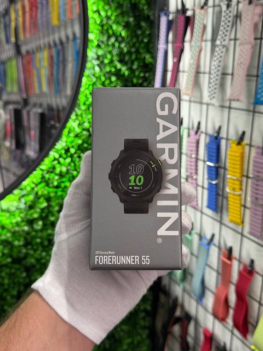 Garmin Forerunner 55 Black (010-02562-00/10) | Гарантія | Trade-In | Оригінал | Магазин WATCHMANIA