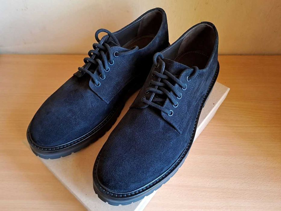 Мужские туфли, броги - Massimo Dutti, оригинал