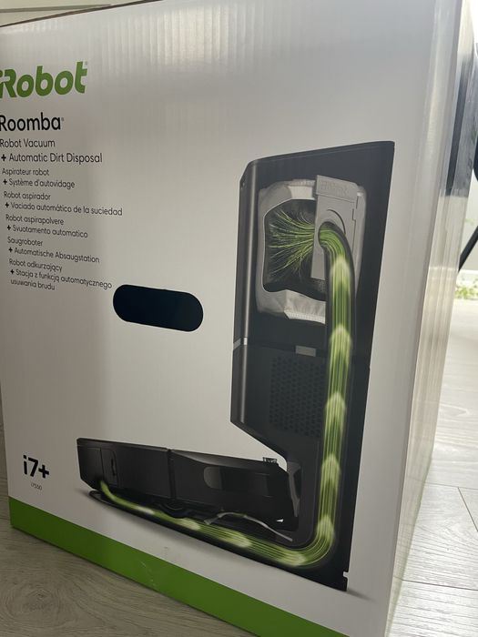 iRobot Roomba i7+ odkurzacz + stacja Clean Base