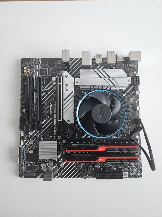 Intel I5 12400f + 16gb gskill trident z + Asus Prime B660M-A D4