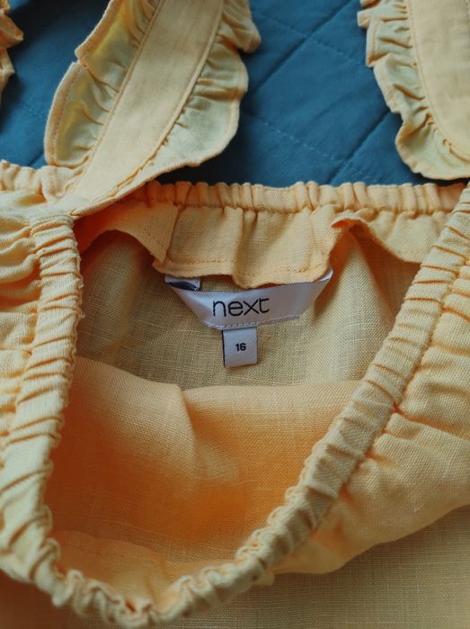 Next rozmiar XL/XXL lniana koszulka damska