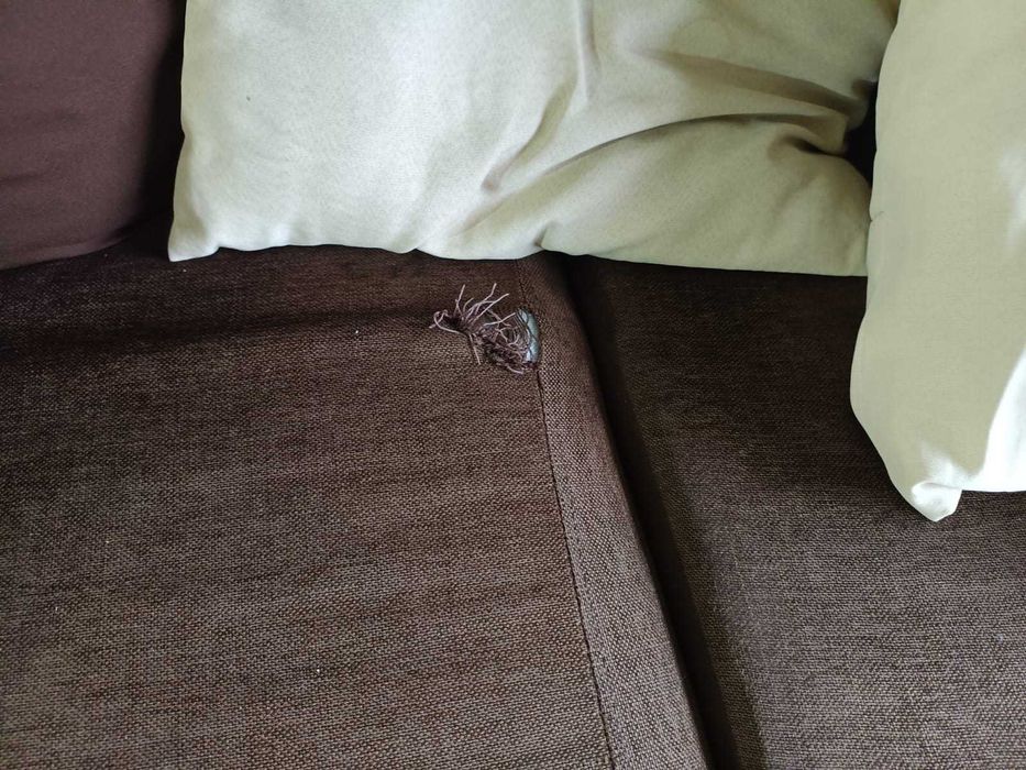 Sofá com chaise long