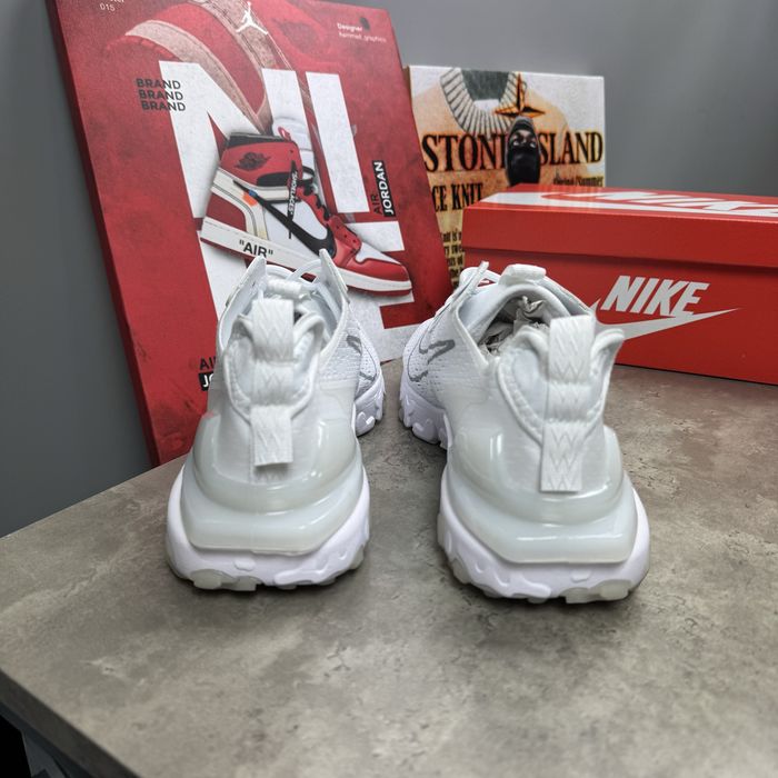 Кросівки Nike react vision кроссовки найк реакт 40,41,42,43,44,45 білі