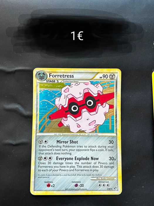 Cartas de Pokémon antigas