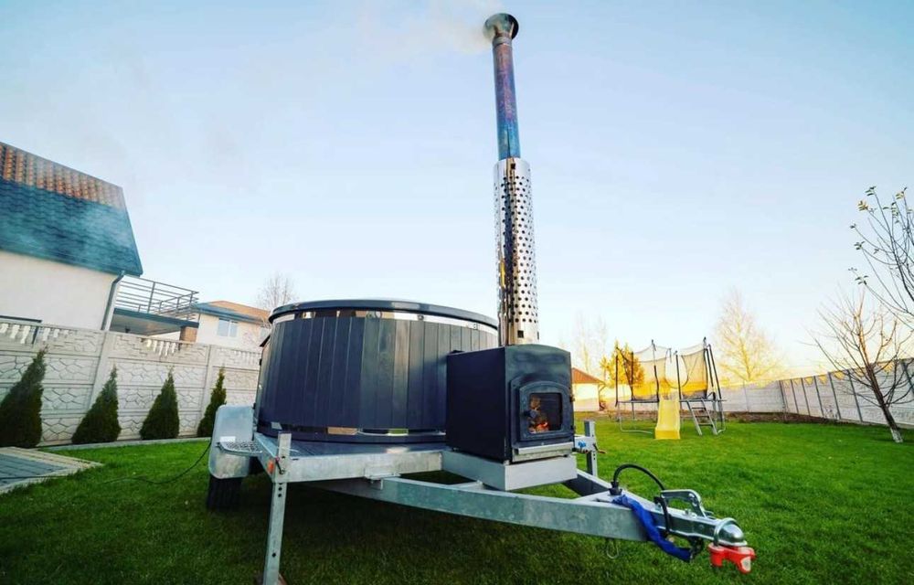 Мобільна купіль на дровах. Спа.