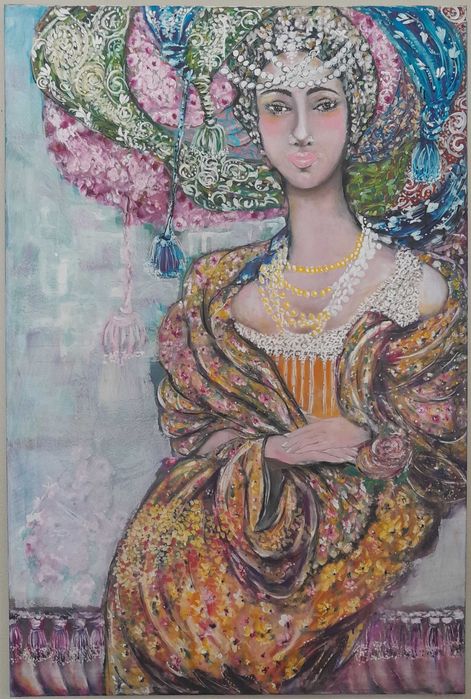 Pintura acrílica sobre tela original