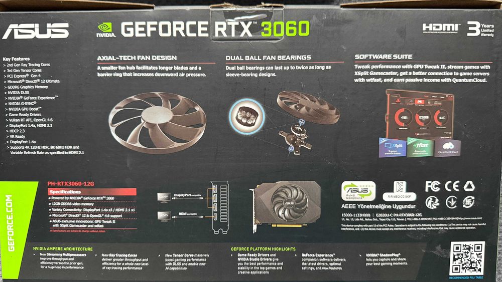 ASUS Phoenix GeForce RTX 3060