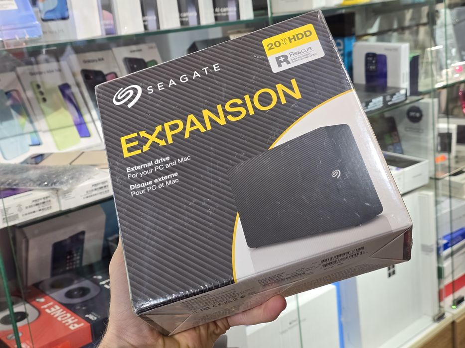 Зовнішній жорсткий диск 3.5" 20TB Expansion Desktop Seagate (STKP20000