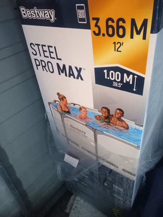 Sprzedam basen stelażowy  3,66x1,00