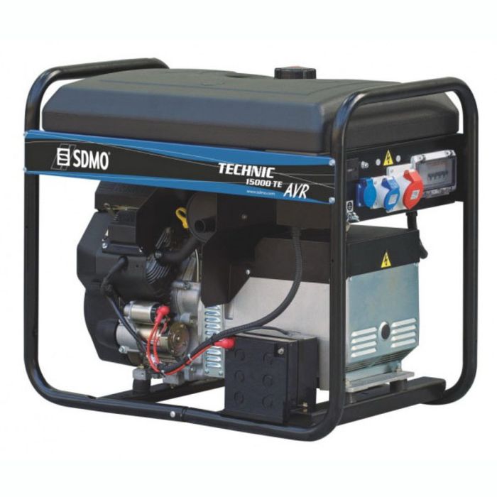 Генератор 3 фази бензиновий з електростартером