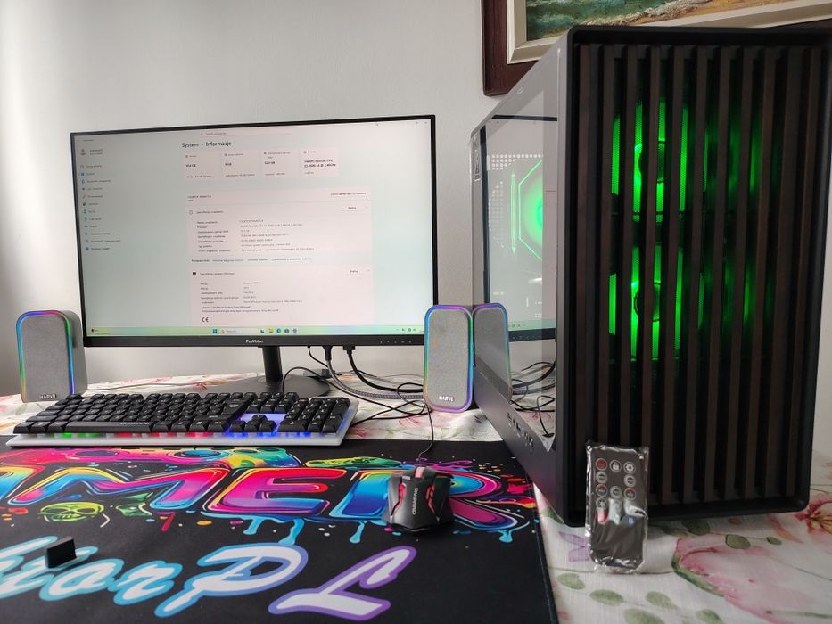 Komputer gamingowy 14 rdzenie/16-32 RAM/RX 580 8GB /1TB NVMe
