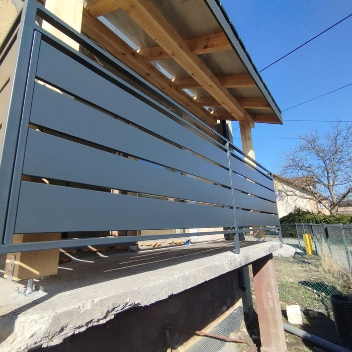 Balustrady balkonowe