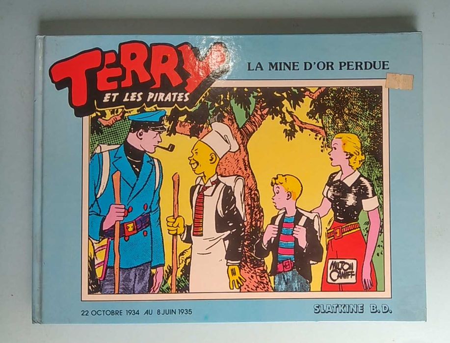 TERRY ET LES PIRATES 1934/35 - Milton Caniff - 4 volumes capa dura Ed. Skatline BD