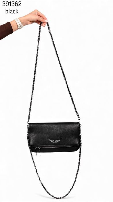 Стильна сумка крос-боді в стилі Zadig & Voltaire | Нова