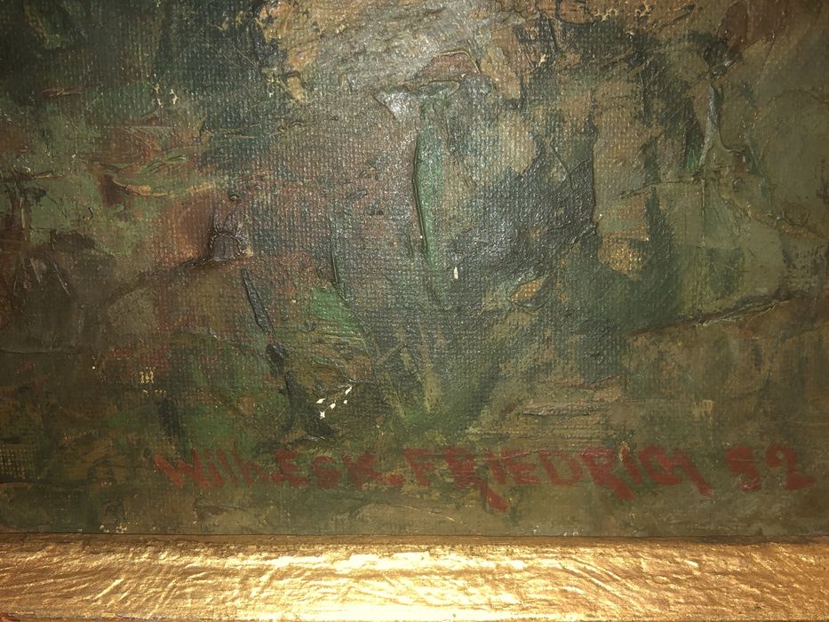 Oleo sobre tela assinado