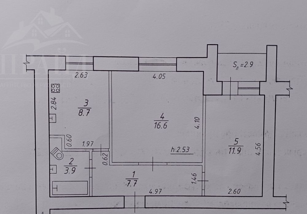 Продам 2 кмн квартиру