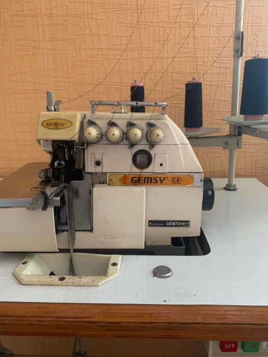 Оверлок Gemsy GEM 747F: 12 000 грн. - Швейные машины и оверлоки