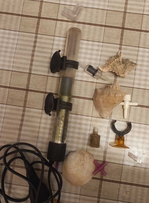 Тумбочка под аквариум, Нагреватель аквариумный не рабочий