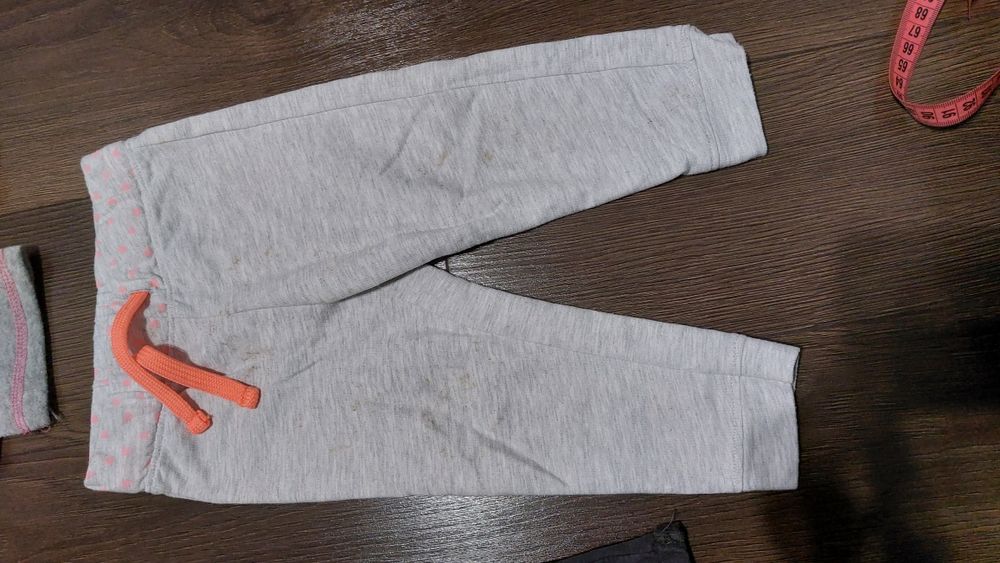 Spodnie komplet set 98 dziewczęce