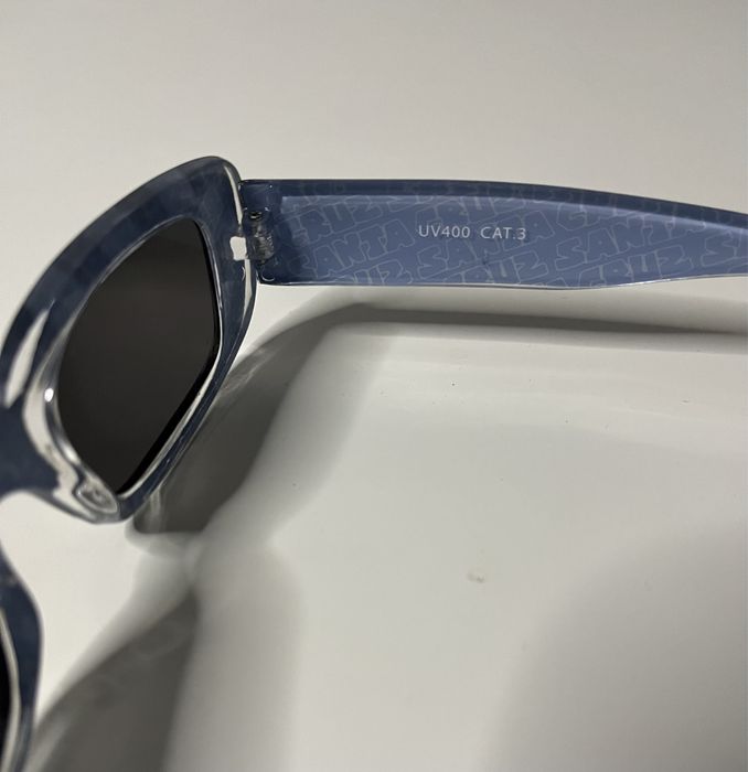 Okulary Santa Cruz czarne stan 9/10, unisex