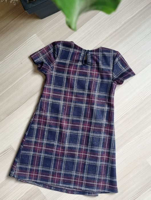 Английское платье на девочку нарядное в клетку