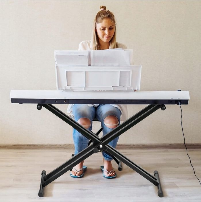 CAHAYA statyw stojak pod keyboard  czarny