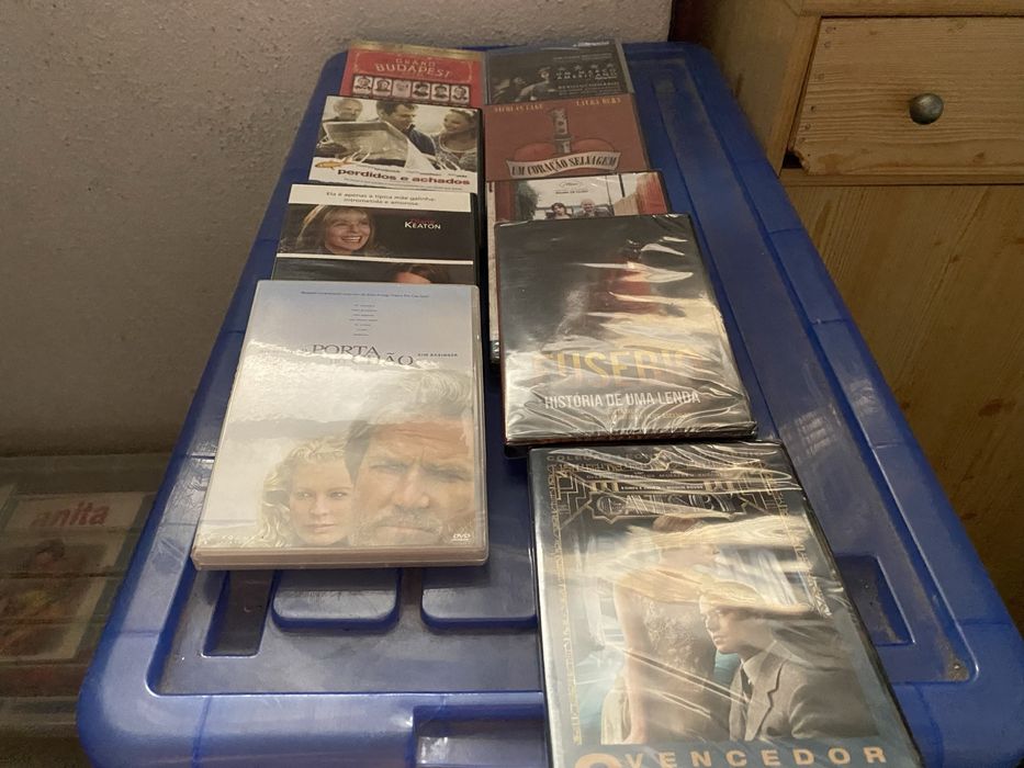Muita variadade de DVD
