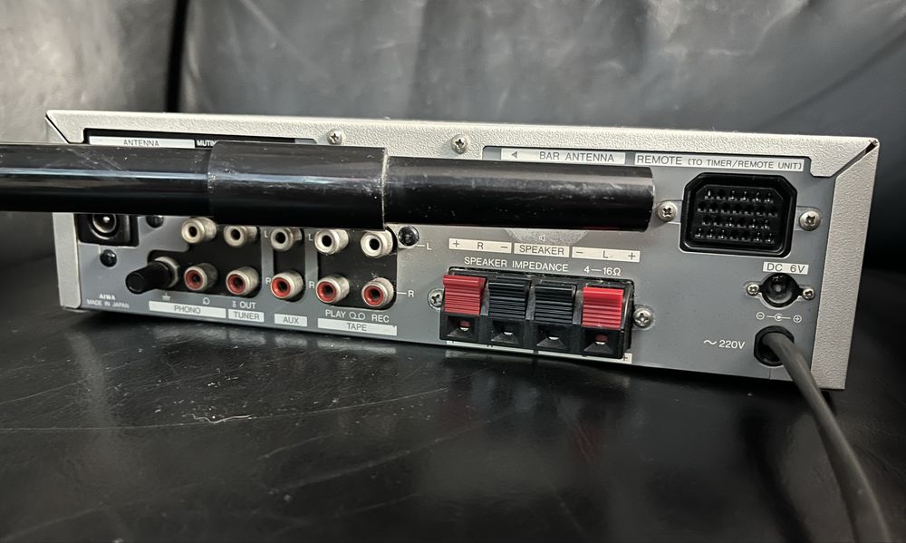 Vintage Mini Amplituner AIWA S50 AIWA AX-S50E Lata 80