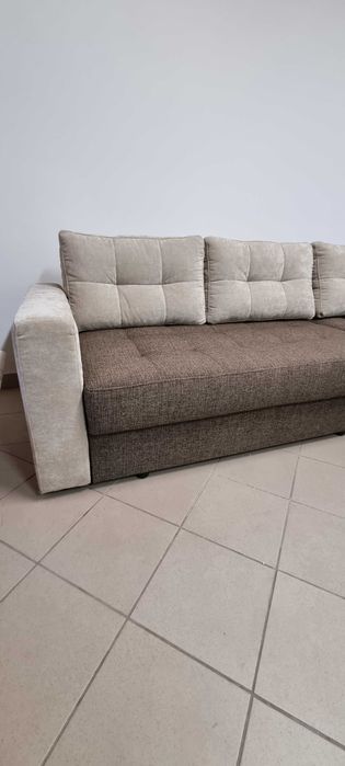 Narożnik rogówka sofa wypoczynkowa spanie