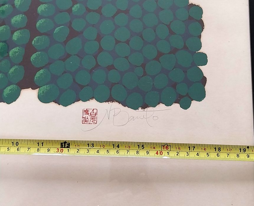 Serigrafia Nuno Barreto assinada e numerada