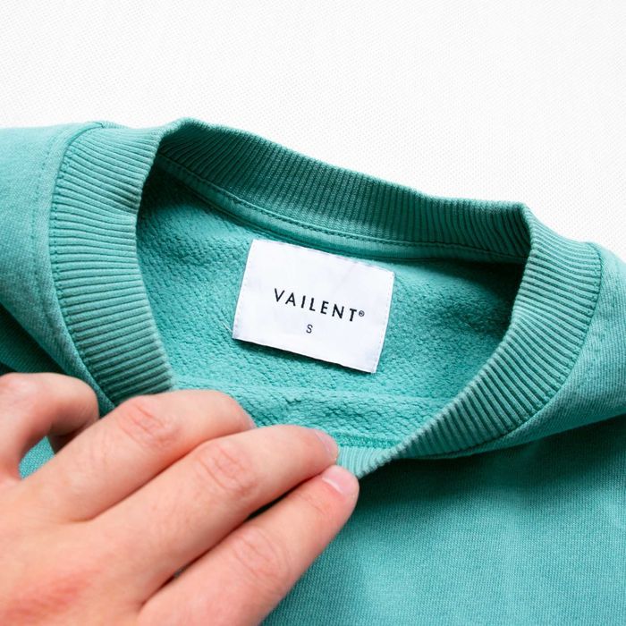 Vailent boxy bluza z nadrukami S/M miętowa