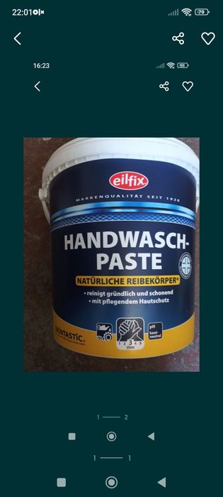 Pasta  do rąk elfix 10 l