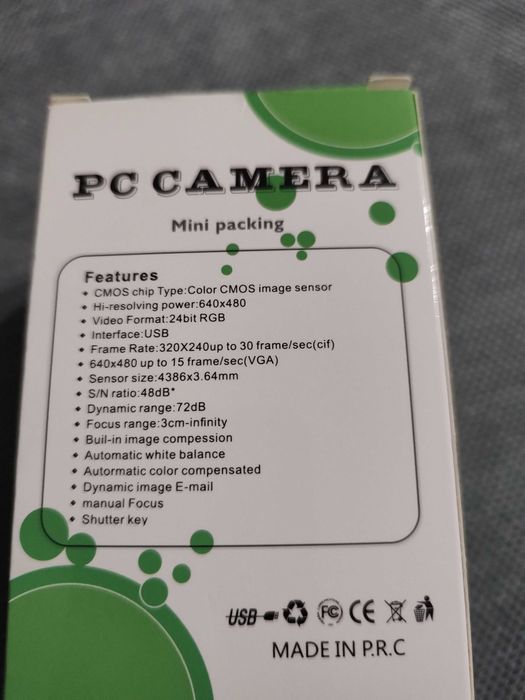 Sprzedam kamerę PC CAMERA Mini packing