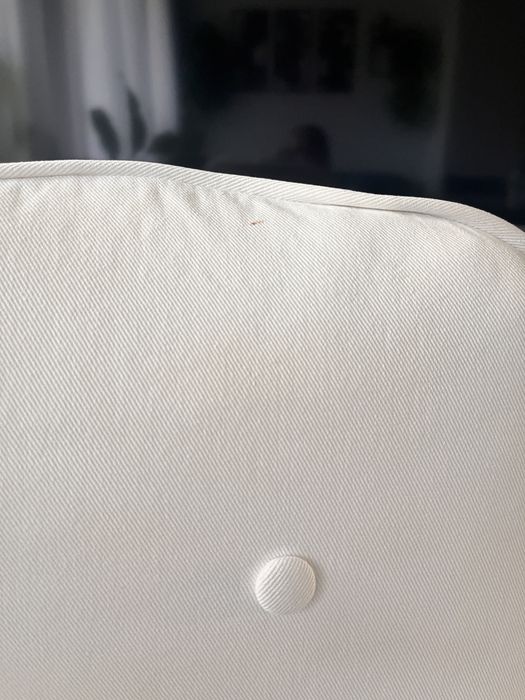 IKEA LILLHÖJDEN Krzesło obrotowe do biurka  białe