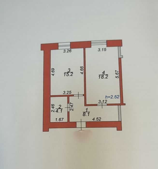 Продаж 1 кімнатна квартира єОселя